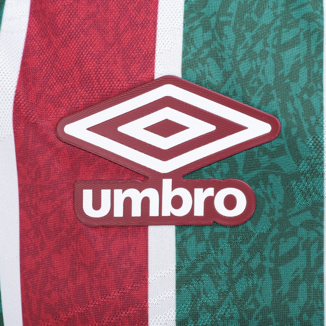 Camisa Fluminense I 24/25 - Torcedor Umbro Masculina - Tricolor com patrocínio