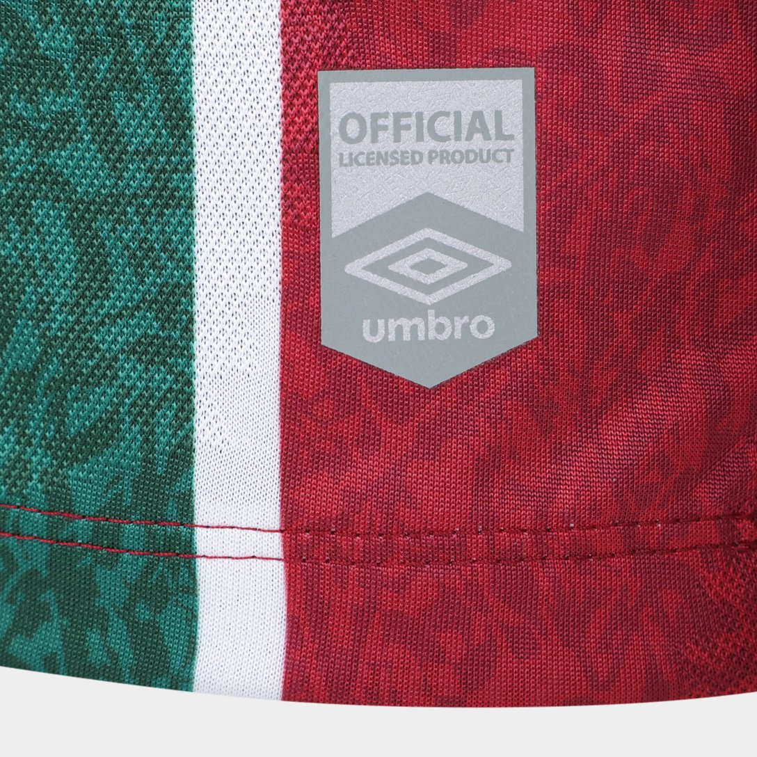 Camisa Fluminense I 24/25 - Torcedor Umbro Masculina - Tricolor com patrocínio