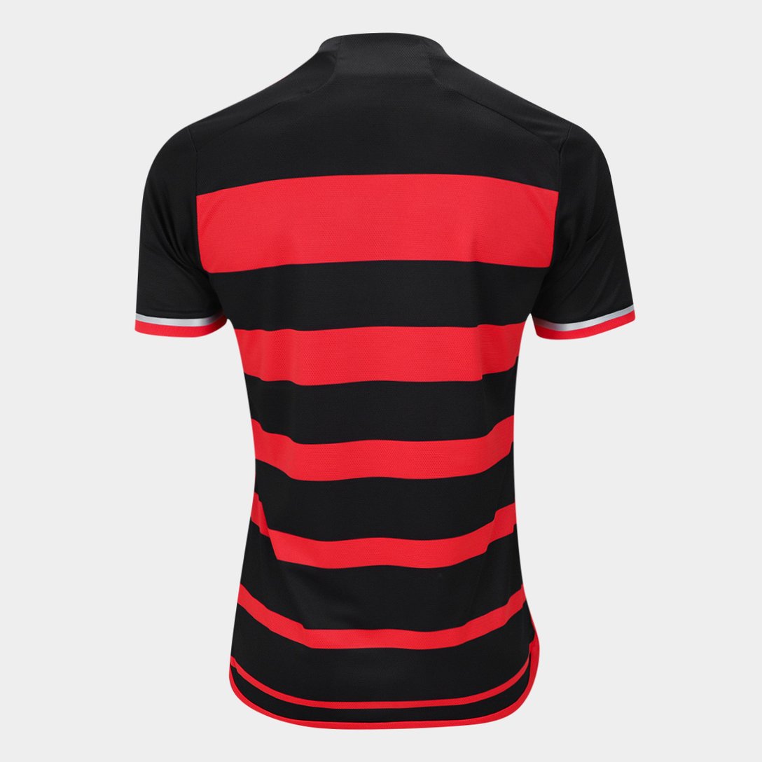 Camisa Flamengo Torcedor I - Temporada 24/25 - Vermelho e Preta - Adidas