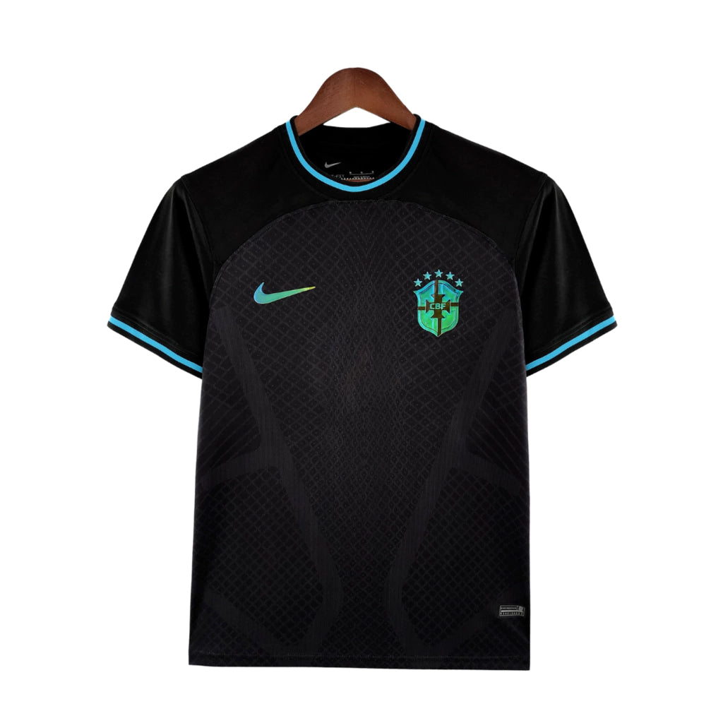 Camisa Seleção Brasileira Refletiva Edição Especial Torcedor Nike Masculina - Preta