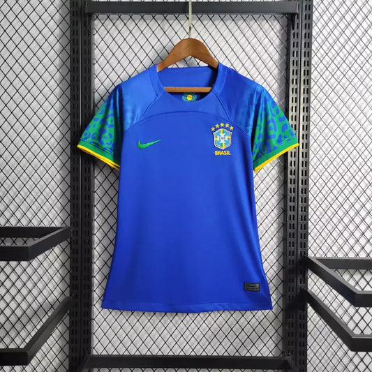 Camisa Seleção Brasileira I 2022 Torcedor Nike Feminino - Azul (2)