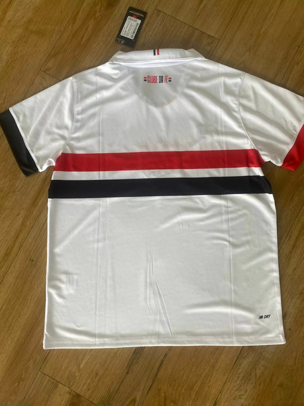 Camisa São Paulo I 24/25 Torcedor Masculina - Branco - New Balance